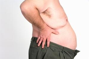 Ожирение и висцеральный жир у мужчин являются причиной рака